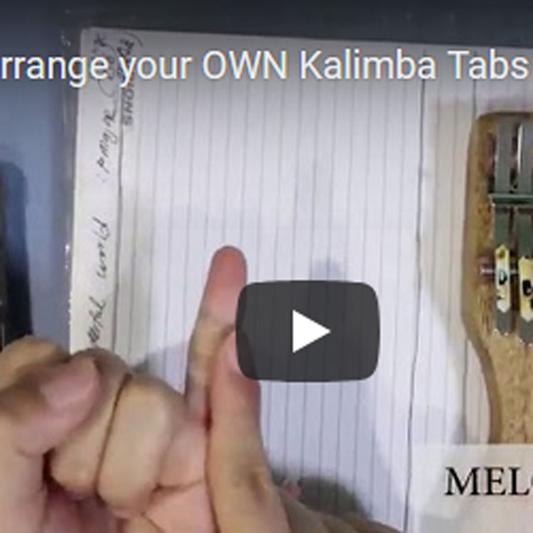 How to Arrange your OWN Kalimba Tabs even if you just started-1