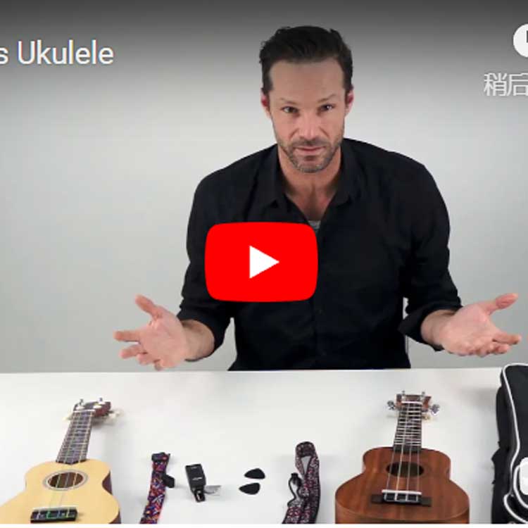 0pen the ukulele box